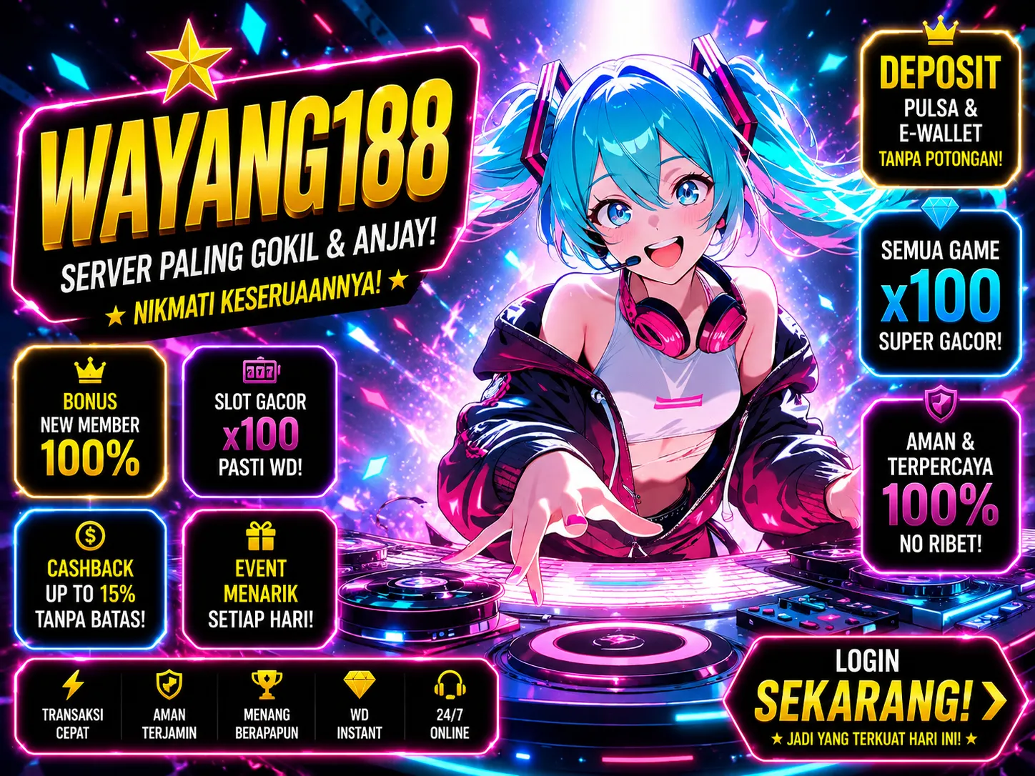 Galeri foto Wayang188 : Pilih Strategi Tepat Keseruan Menang Menanti di Jakarta
